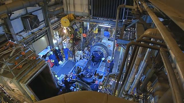GE Frame 5C Turbine Overhaul смотреть онлайн