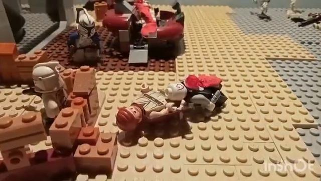 Lego Star Wars stop motion battle for geonosis смотреть онлайн