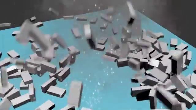 Blender Block Building Explosion смотреть онлайн