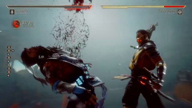 MK11 Combo Scorpion Full смотреть онлайн