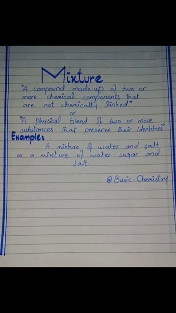 #What is Mixture ✨#viral #@Basic_Chemistry смотреть онлайн