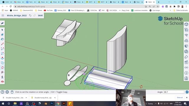 SketchUp Intersect tool Tutorial 2022 смотреть онлайн