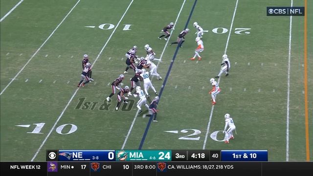 New England Patriots Vs. Miami Dolphins Game Highlights | NFL 2024 Season Week 12