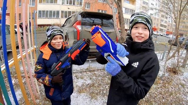 Войнушка на NERF