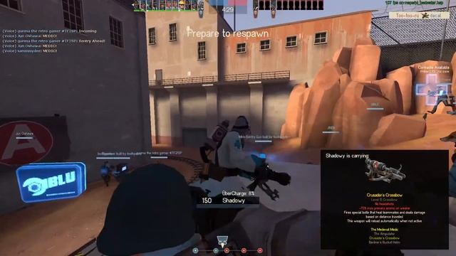Team Fortress 2 Heavy Gameplay (Badwater) смотреть онлайн