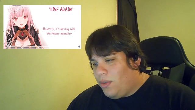 CALLIOPE MORI SONG REACTION!!!! - "LIVE AGAIN" - WOW WOW WOW!!!! смотреть онлайн