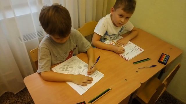 Подготовка к  ментальной арифметике.IAMA Москва. 4,5-6 лет. Через месяц обучения.