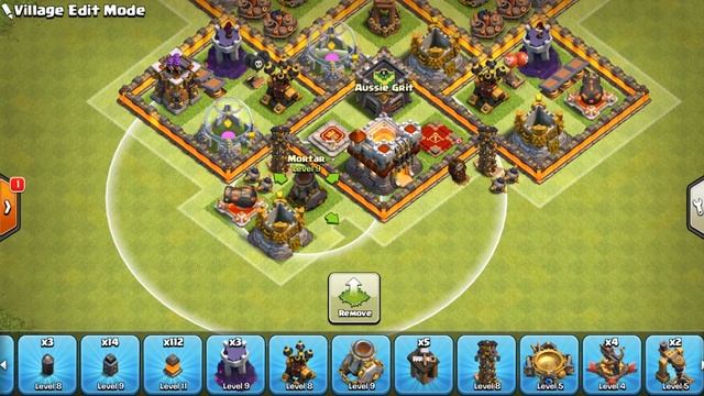 Clash Of Clans - TH 8.5 WAR BASE OCTOBER UPDATE BOMB TOWER смотреть онлайн