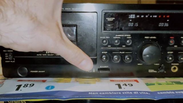 marantz SD4050 stereo double cassette deck test HiFi смотреть онлайн