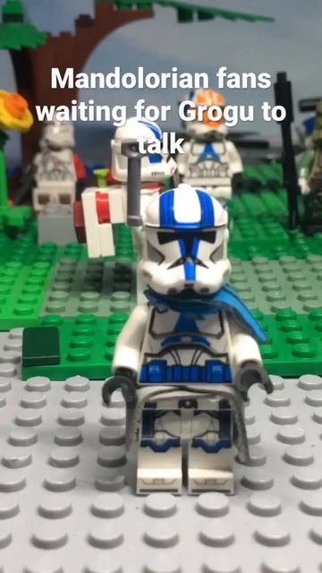 How long is this going to take￼ #stopmotion #legostarwars #lego #starwar #themandalorian #grogu смотреть онлайн