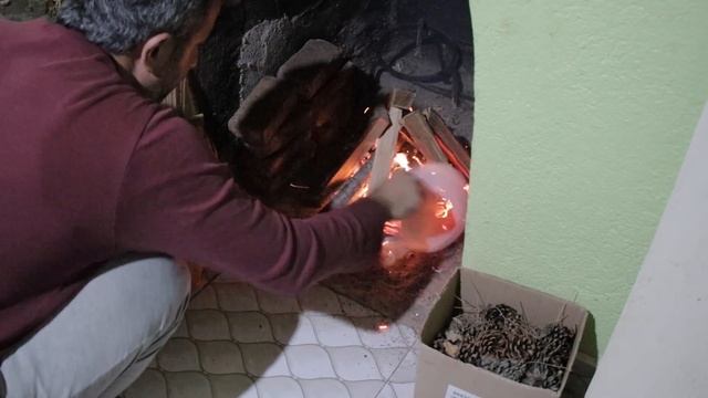 Chicken Shish Kebab In Traditional Fireplace I Authentic Kitchen Foods