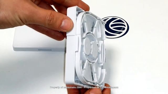Caja de conexiones para fibra óptica de 2 puertos LC SC distribuido por CABLEMATIC ® смотреть онлайн