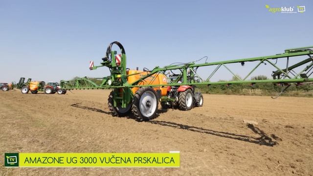 Agronom prskalice: Amazone UF 901, Amazone UG 3000 i Amazone UV 3200 Special. смотреть онлайн