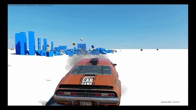 Next Car Game - Техно Дэмо - новый FlatOut, не иначе. смотреть онлайн