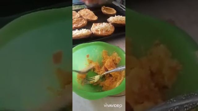 Картофель фаршированный