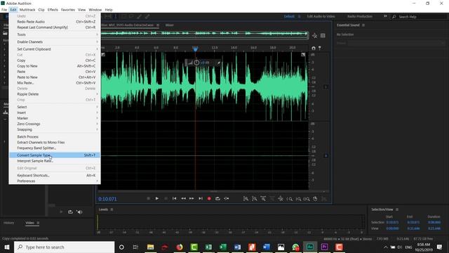 Converting MONO Audio to STEREO Adobe Audition Tutorial смотреть онлайн