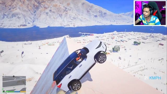 GTA 5 | WHICH INDIAN CAR WILL CLIMBING 90° ANGLE ICE RAMP | ANMOL GAMEX смотреть онлайн