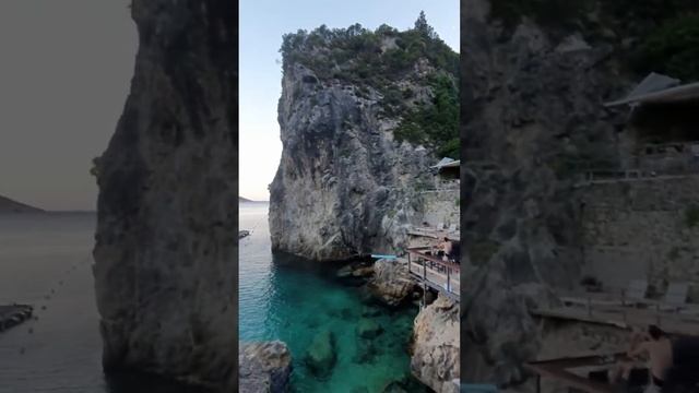 LA GROTTA BEACH BAR, Paleokastritsa Corfu смотреть онлайн