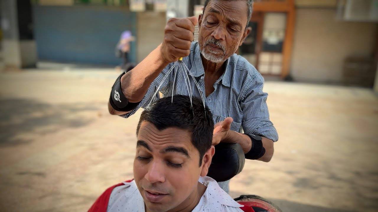 World-Famous Waris Barber 💤 😴 ｜ Ultimate Head Massage for Instant Sleep & Stress Relief смотреть онлайн