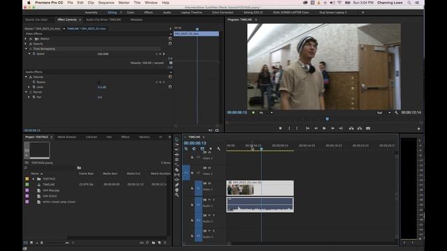 Episode 21 - Speed Duration & Time Remapping - Tutorial for Adobe Premiere Pro CC 2015 смотреть онлайн