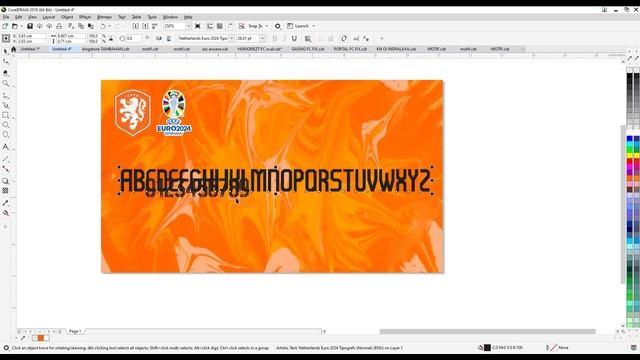 Netherlands Euro 2024 FREE DOWNLOAD FONT TTF JERSEY FONT FONT FOOTBALL смотреть онлайн