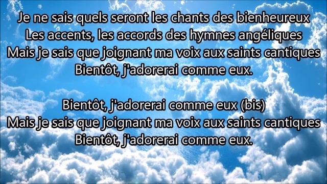 Je ne sais pas le jour (I know not the hour) смотреть онлайн