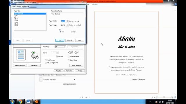 Como hacer una invitación de 18 años para varón | Invitation for men | смотреть онлайн