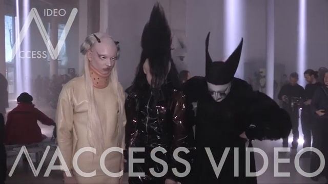 Michele Lamy, Jean-Baptiste Mondino And More Front Row For The Rick Owens Show