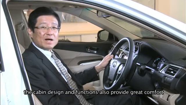 The Chief Engineer of Toyota Camry - Mr. Yukihiro Okane Introduces 2012 Camry смотреть онлайн