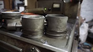 Проточка поршней на токарном станке