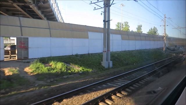 Электропоезд «Ласточка» "Санкт-Петербург-Финляндский - Мельничный Ручей" смотреть онлайн