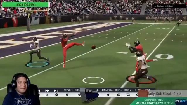 EA Madden 20 Mark Ingram catches Tipped TD Pass for OT Thiller WIn смотреть онлайн