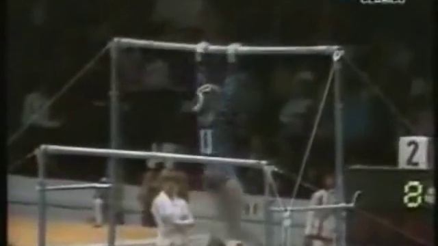 Elena Mukhina 1977 Europeans EF Bars смотреть онлайн