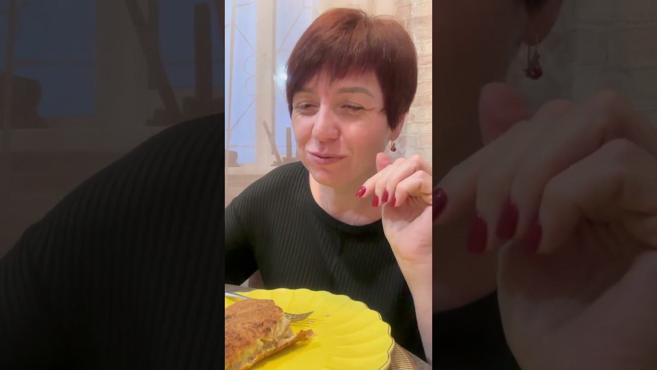 Готовим завтрак Кабачковый Чебурек||мукбанг смотреть онлайн