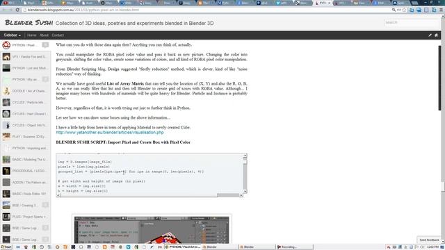 BLENDER / Creating Pixel Art and Importing Pixel Art in Blender смотреть онлайн