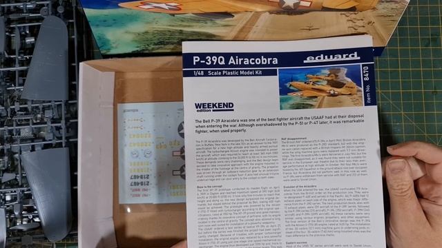 Eduard 1 48 P 39Q Airacobra Unboxing смотреть онлайн