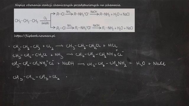 1612. Napisz równania reakcji chemicznych przedstawionych na schemacie. смотреть онлайн