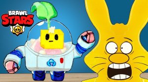 СПРАУТ ИЗ БРАВЛ СТАРС И ЖЕЛЕЙНЫЙ ЗАЯЦ ХАРИТОН BRAWL STARS