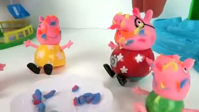 Peppa Pig свинка Пеппа и ее друзья. Мультфильм для дет смотреть онлайн