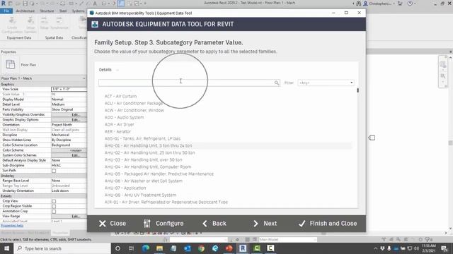 Equipment Data Tool for Revit - Setup Families смотреть онлайн