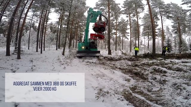 LogMax 5000D Mounted On Kobelco SK230 SLRC