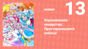 Хорошенькое лекарство: Простирающиеся небеса! 13 серия (аниме-сериал, 2023)