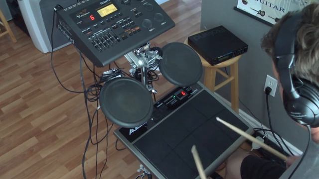 Roland TD10 and Alesis Midi Pad Part 18 смотреть онлайн