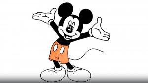 КАК РИСОВАТЬ МИККИ МАУСА