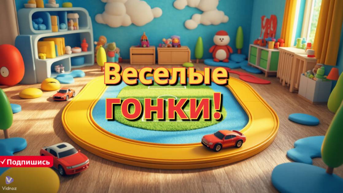 🚗 Врум-врум! Любимые гонщики! 🏁✨ смотреть онлайн