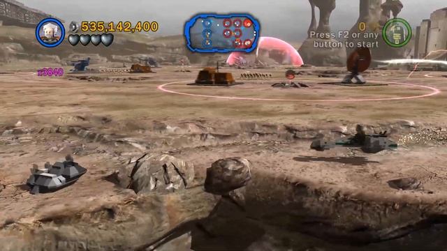 LEGO Star Wars III: The Clone Wars - Liberty on Ryloth - All Minikits 100% Walkthrough смотреть онлайн