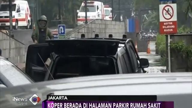GEGER!! Diduga Berisi Bom, Tim Gagana Evakuasi Koper Di RS Siloam - INews Sore 19/04