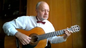 Menuet (Alfred Schnittke) guitar cover