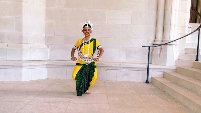 Vakratunda Mahakaya Odishi Dance at National Cathedral,Washington DC|Sanvika’sDiary смотреть онлайн