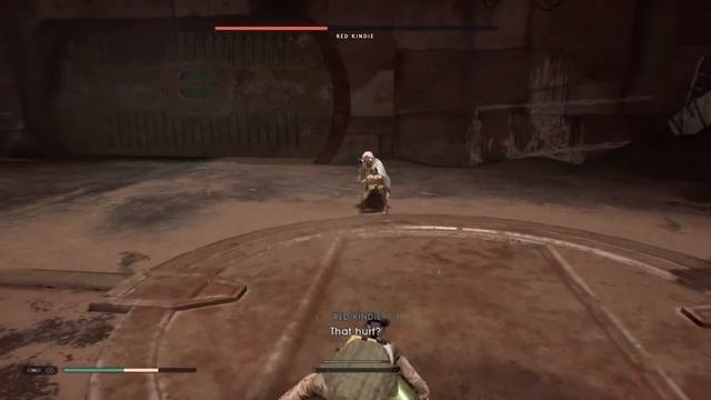 How to Defeat Red Kindie in Fight Arena - Star Wars Jedi Fallen Order - Jedi Grand Master смотреть онлайн